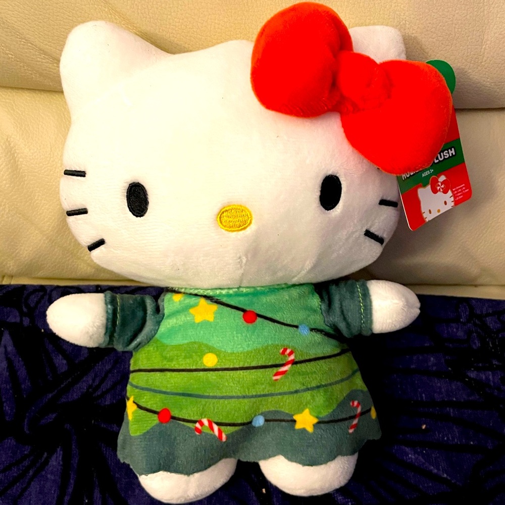 Hello Kitty Christmas Holiday Plush